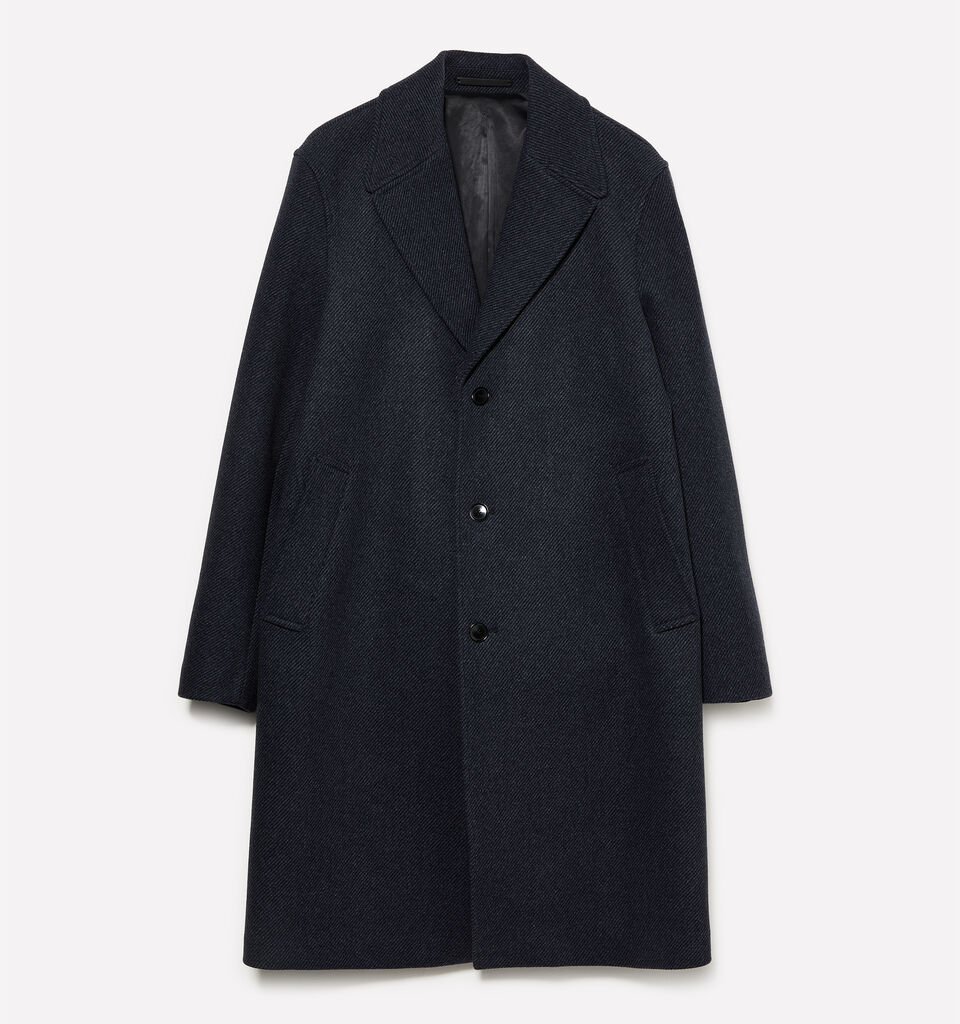 Cappotto monopetto grigio scuro - cappotti da uomo - Nero | Sisley image number 1